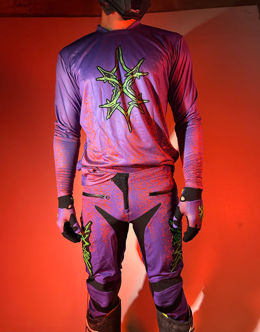 H8CROSS BVRN Full Kit Green/Purple Mens